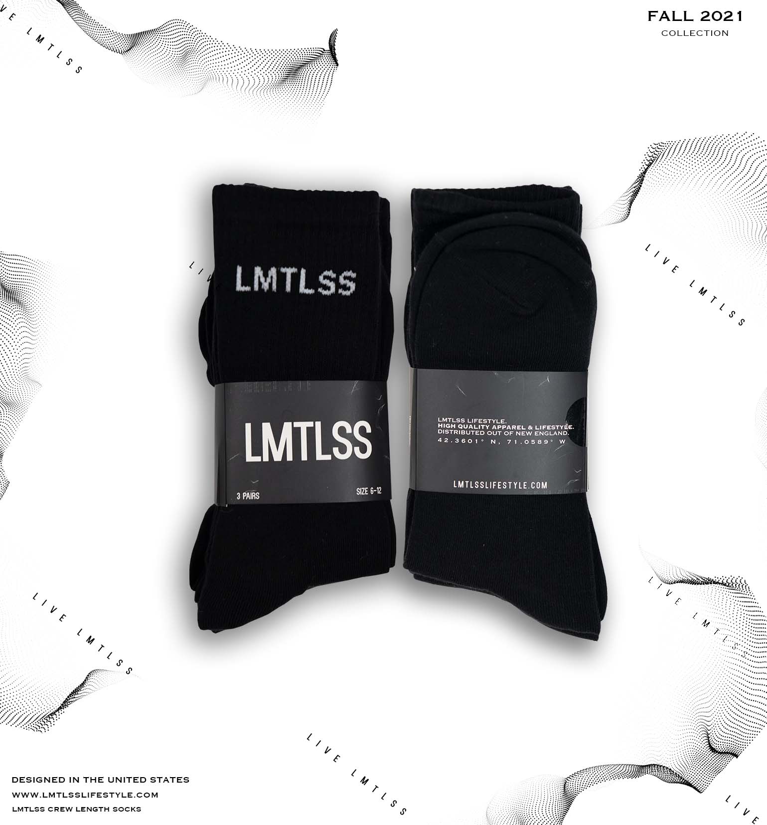 LMTLSS Crew Length Socks