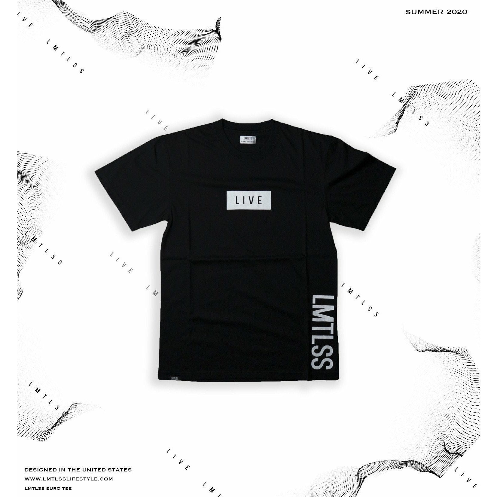 Euro T-Shirt T-Shirts LMTLSSlifestyle Small Black 